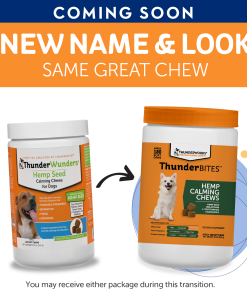 ThunderBites® for Dogs - Hemp Calming Chews