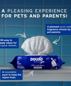 DOUXO® Skin & Coat SPA Multipurpose Wipes